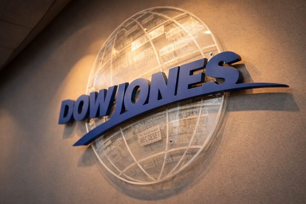 Dow Jones today: DJIA slips from record as Visa and banks weigh after CPI
