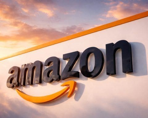 Amazon (AMZN) stock climbs on AWS self-driving truck deal as U.S. jobs data nears