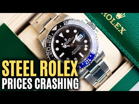 Why Steel Rolex Prices Are Crashing - The Data Will Shock You