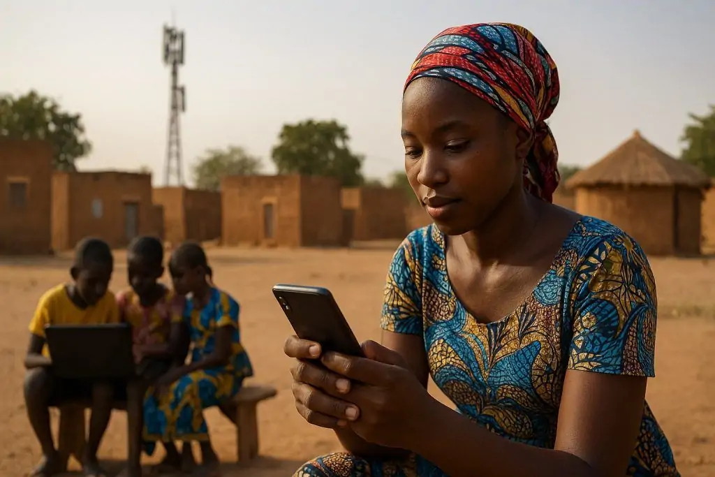 The Shocking Truth About Internet Access in Burkina Faso – From White Zones to Starlink Dreams