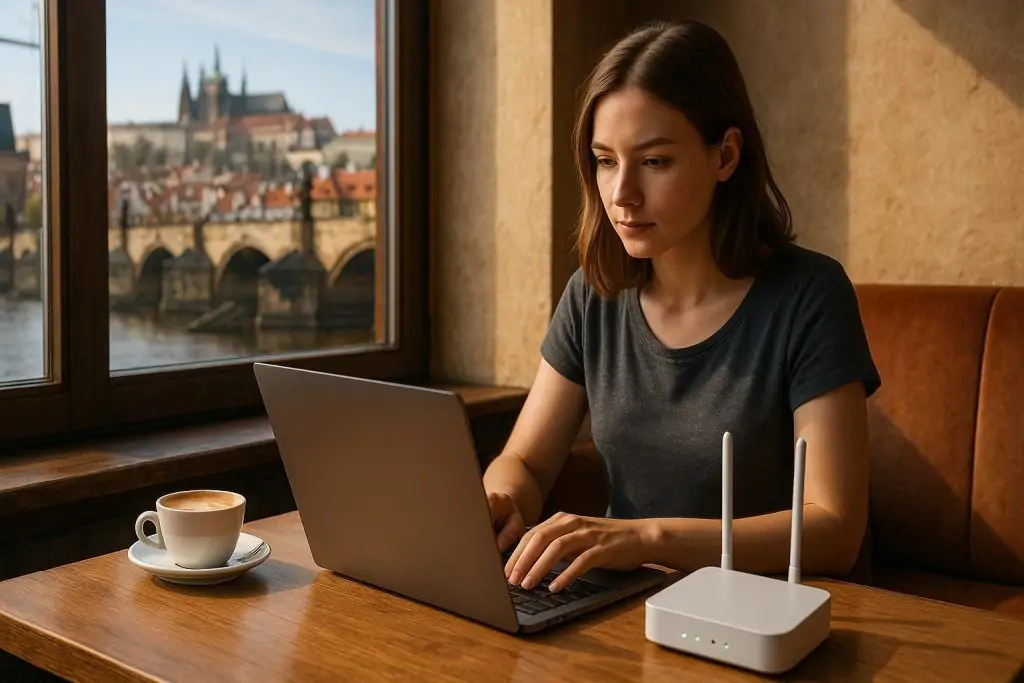 Internet Access in Czechia: From Prague to the Sky
