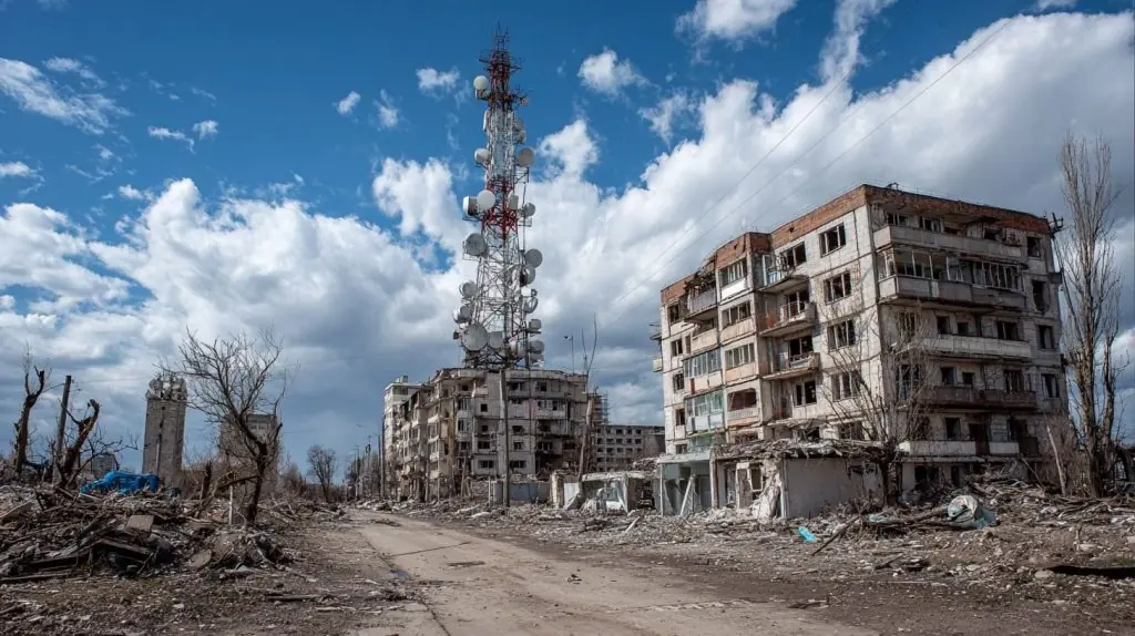 Infrastructure des télécommunications en Ukraine (2022–2025) : Destruction et résilience