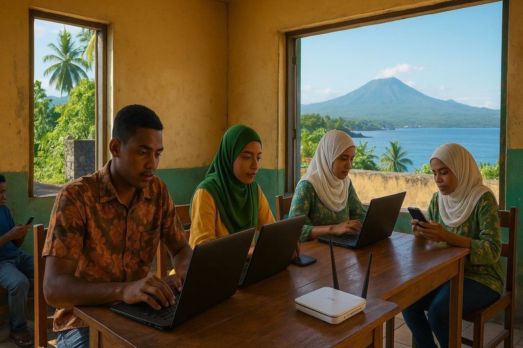 Internet Access in Comoros: From Island Gaps to Satellite Signals