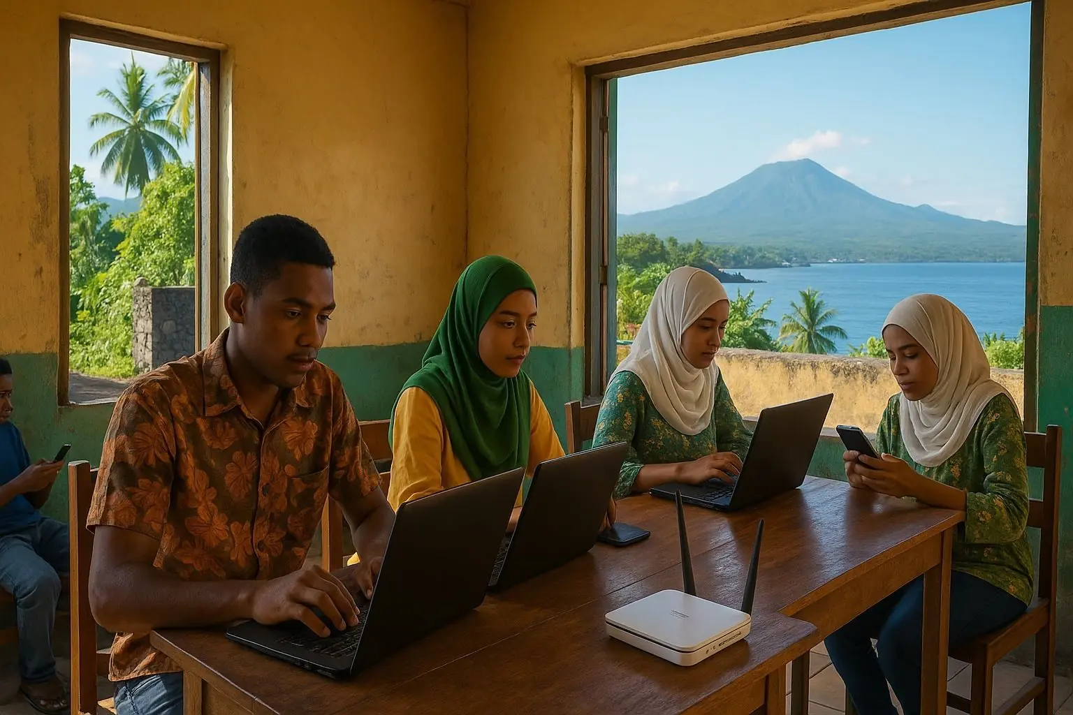 Internet Access in Comoros: From Island Gaps to Satellite Signals