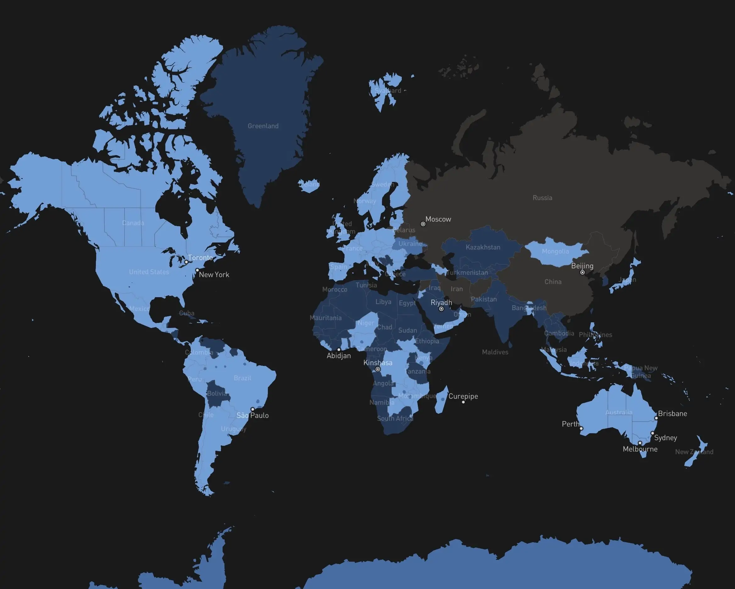 Starlink Global Coverage and Availability Report