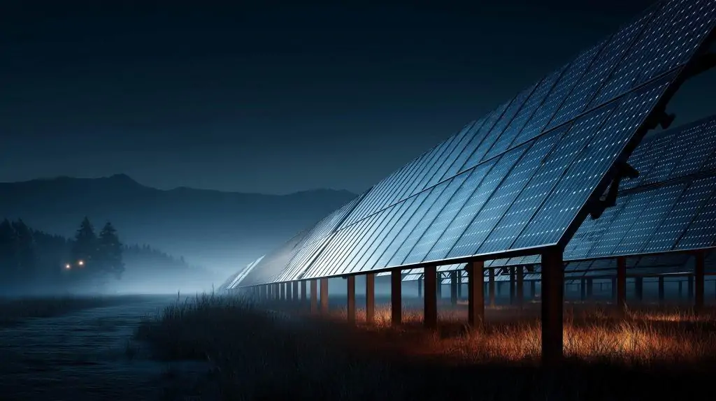This New Solar Panel Tech Works Even at Night