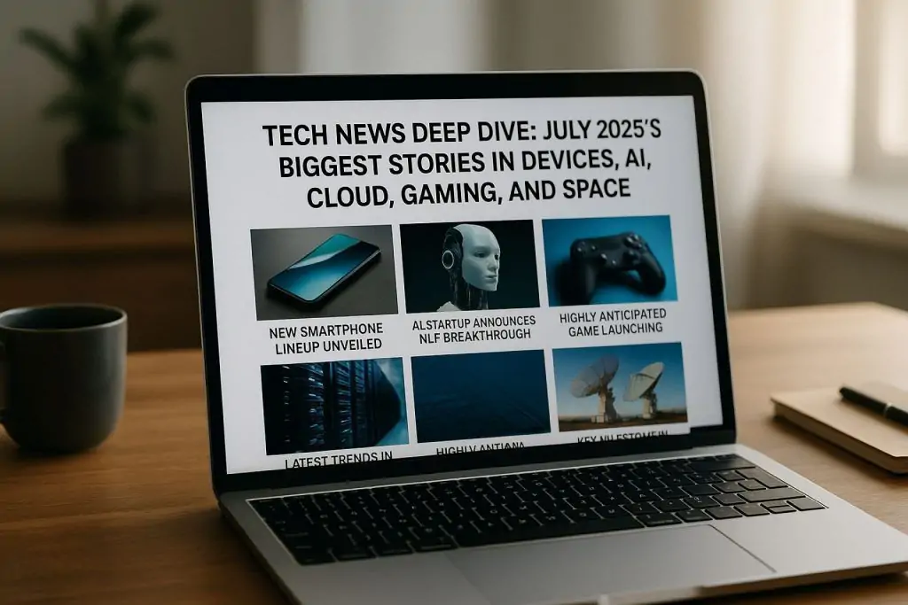 Tech News Deep Dive: July 2025’s Biggest Stories in Devices, AI, Cloud, Gaming, and Space / Updated: 2025, July 3rd, 12:01 CET