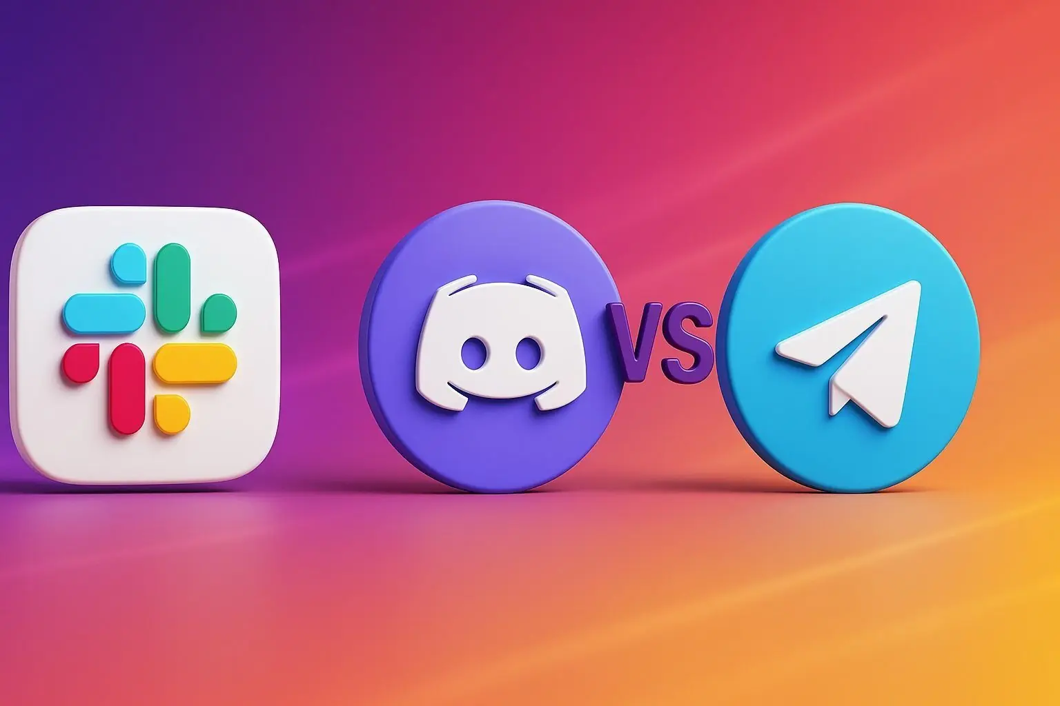 Slack vs Discord vs Telegram in 2025: Which One Is Really Best for You?