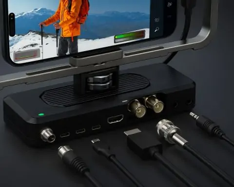 Blackmagic Camera ProDock Supercharges the iPhone 17 Pro for Filmmaking