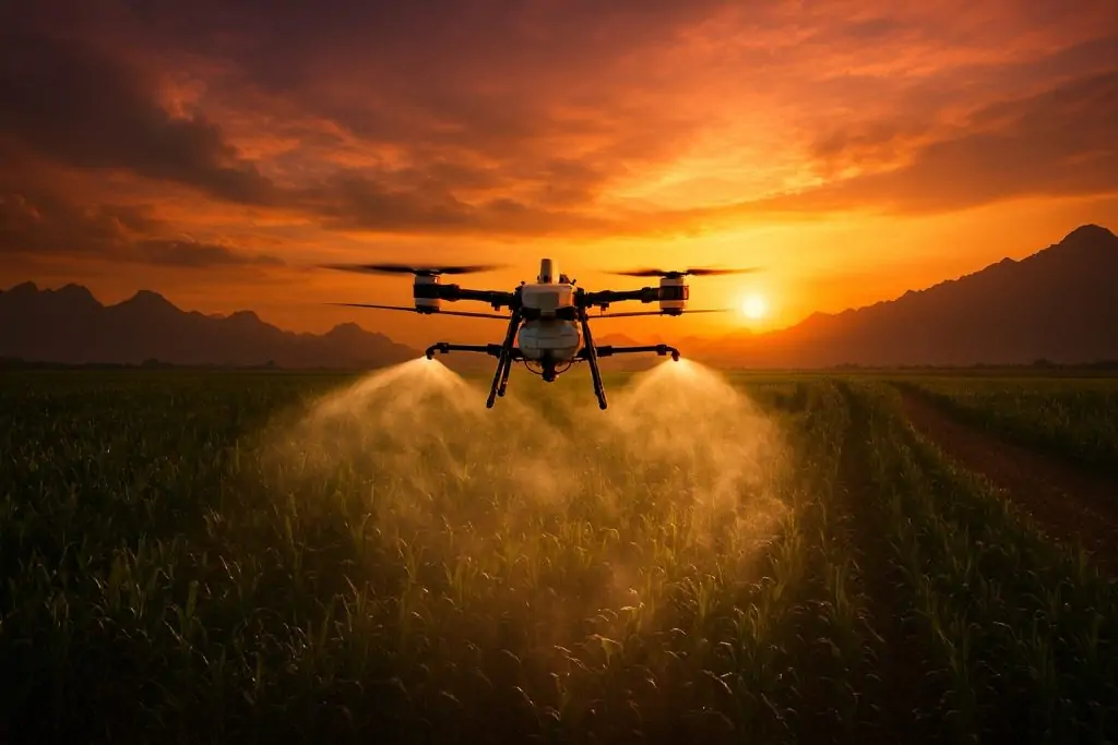 DJI Agras T100 Unleashed: 100‑Liter Crop-Spraying Beast Revolutionizes Farming