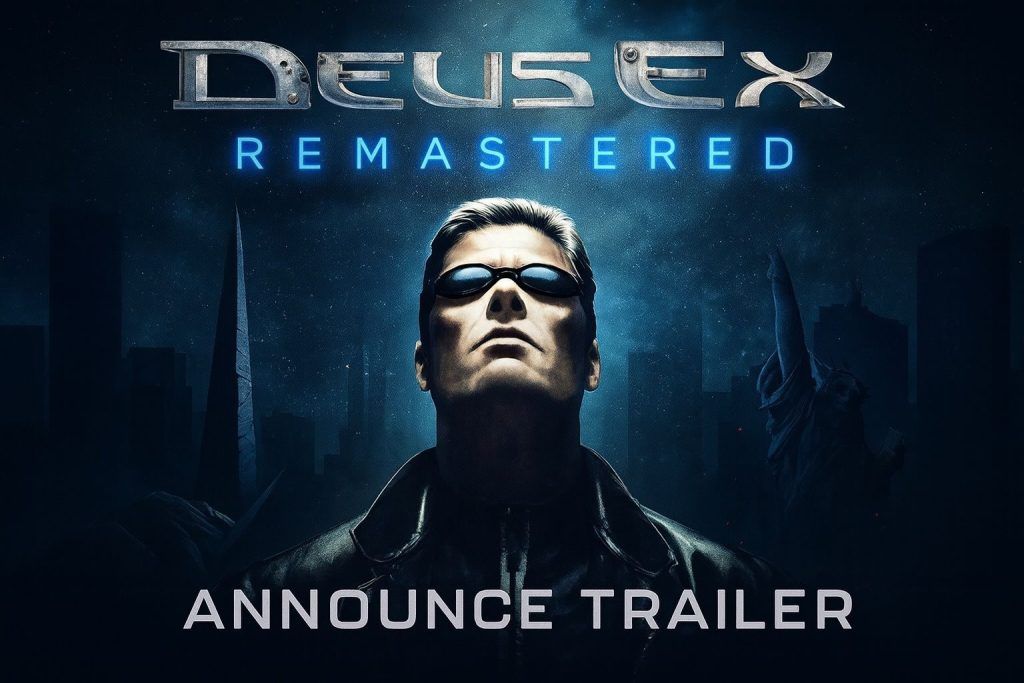 Deus Ex Remastered angekündigt – Ikonisches Cyberpunk-RPG kehrt 2026 auf die PS5 zurück