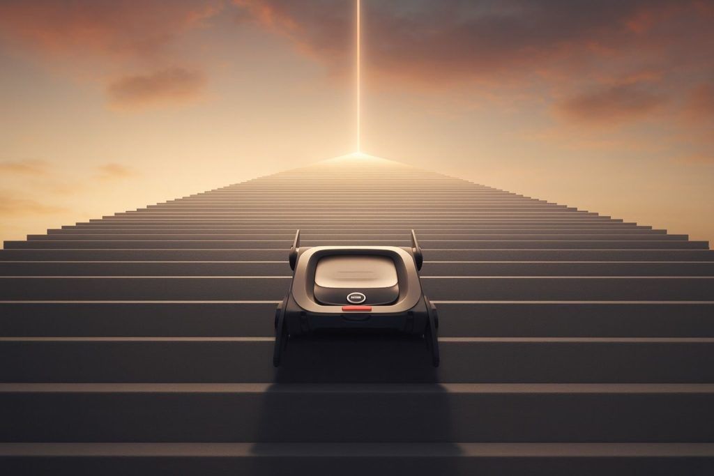 Eufy’s MarsWalker: The Stair-Climbing Robot That Carries Your Vacuum Upstairs