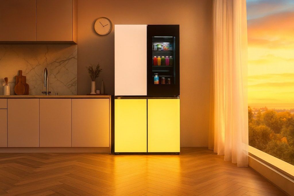 LG’s MoodUP Fridge Freezer: The Color-Changing, Music-Playing Party Fridge You Didn’t Know You Needed