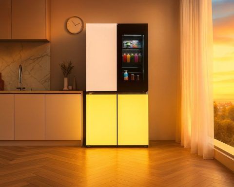 LG’s MoodUP Fridge Freezer: The Color-Changing, Music-Playing Party Fridge You Didn’t Know You Needed