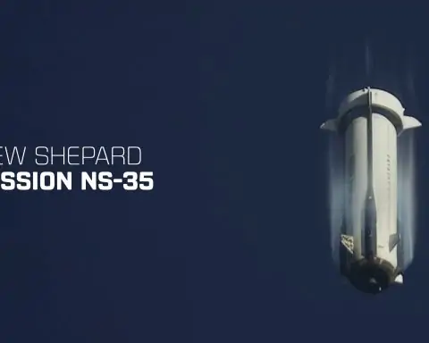 Blue Origin’s New Shepard Roars Back: 40+ Experiments Soar on NS-35 After Delay