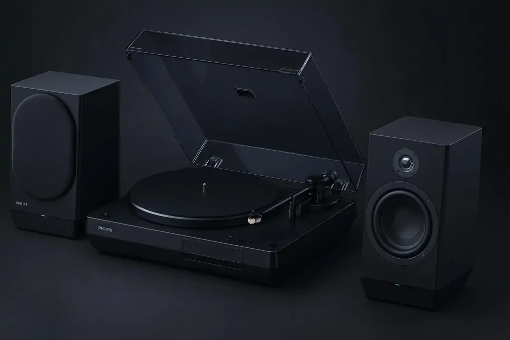 Philips’ New Turntable Plays Vinyl and CDs – The Ultimate Retro Hi-Fi Combo?