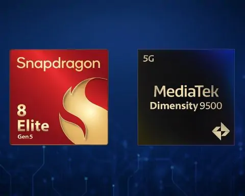 Snapdragon 8 Gen 5 vs Dimensity 9500 – Clash of 2025’s Mobile Chip Titans