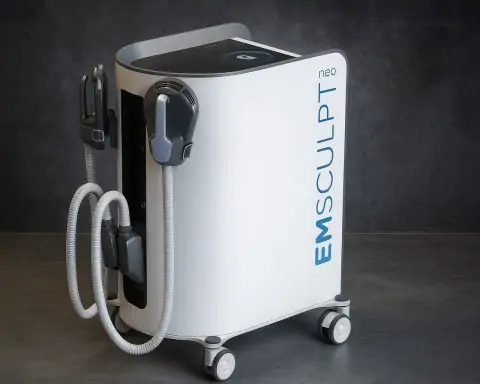 Hungarian Astronaut Builds Super-Muscles with Futuristic EMSCULPT NEO Device
