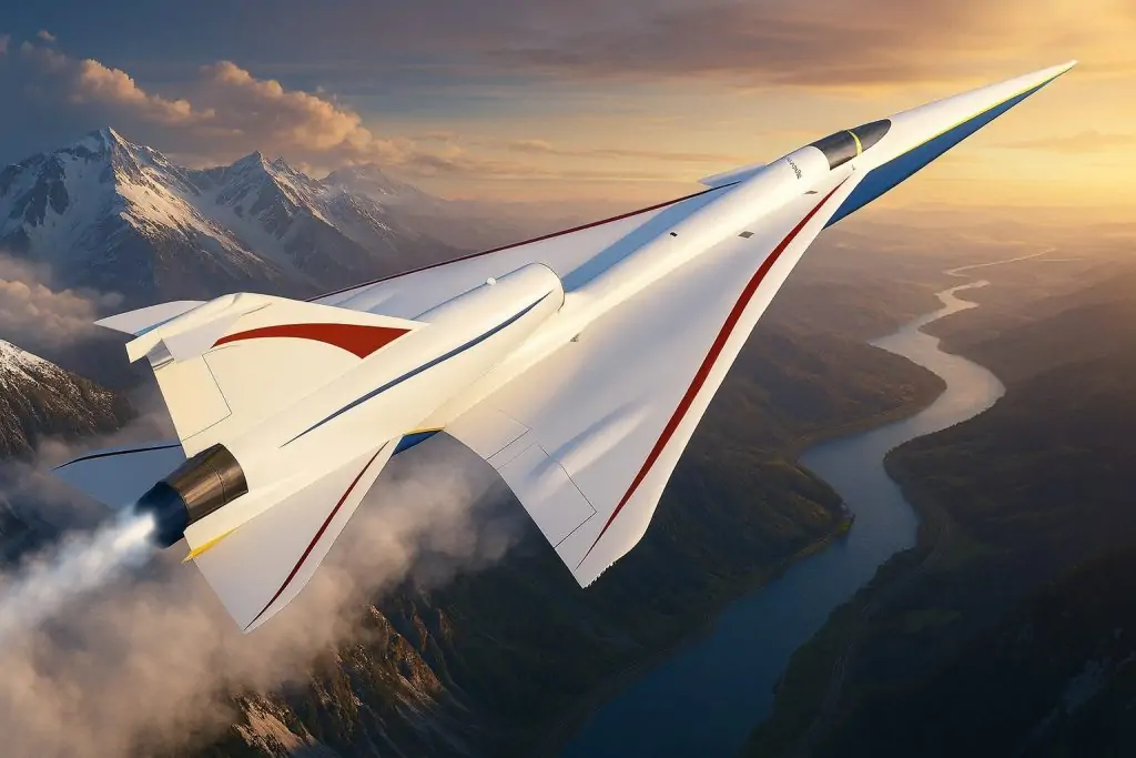 Breaking: NASA’s X-59 Quiet Supersonic Jet Takes Off – Travel Times Could Halve