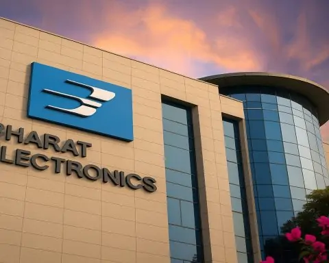 BEL Stock Soars on Defence Order Boom – Analysts Eye ₹490 Target