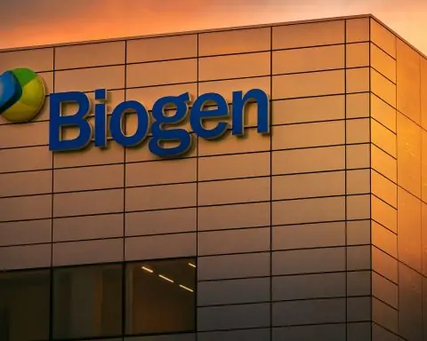 Biogen Stock Slides on Q3 Beat as Guidance Cut Shocks Investors