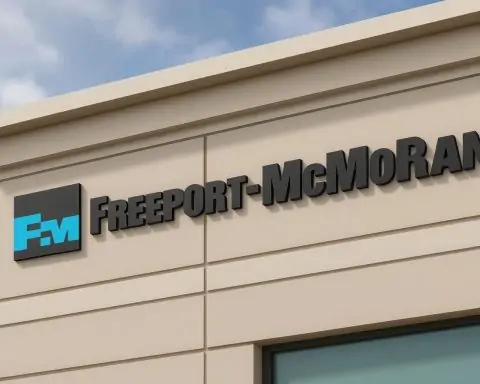 Freeport-McMoRan stock today: FCX edges up as copper rebounds toward record highs