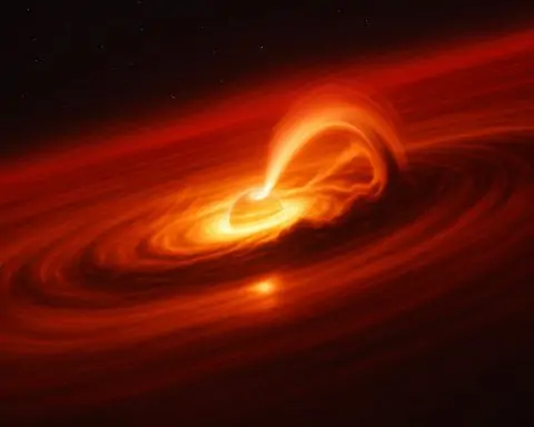 Rogue Planet Gobbles 6 Billion Tons of Gas per Second — Behaving Like a Star