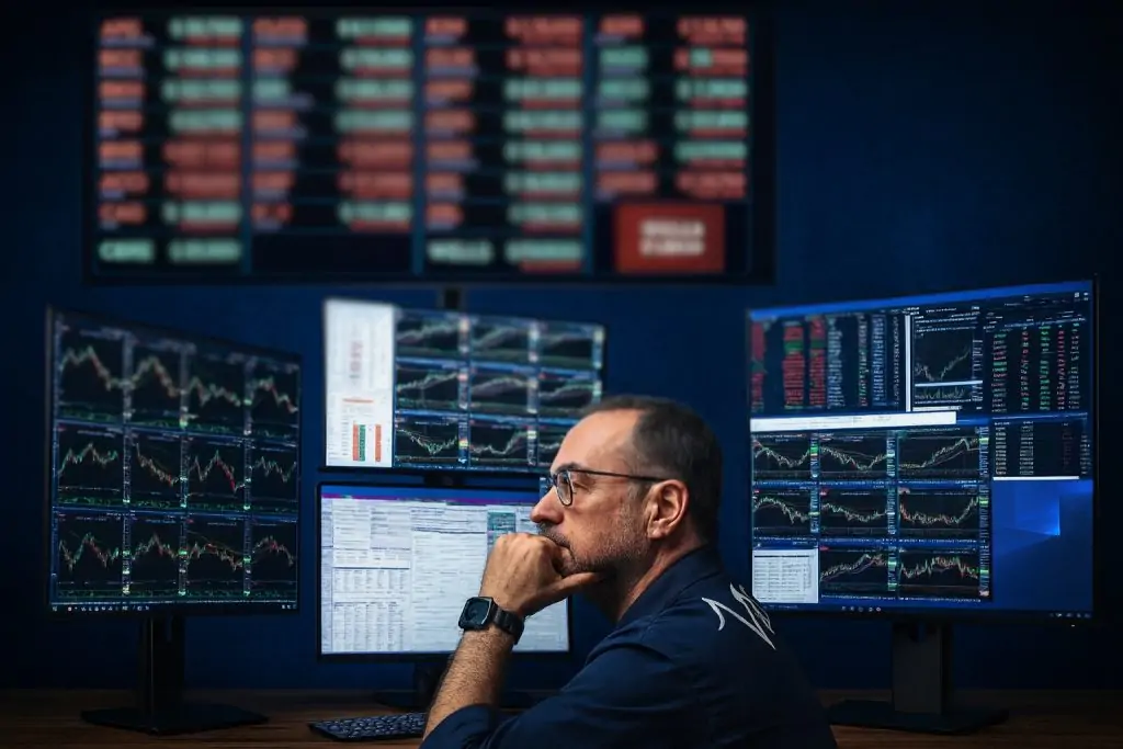 Stocks Retreat as AI Hype Meets Shutdown and Trade Fears – What’s Next?