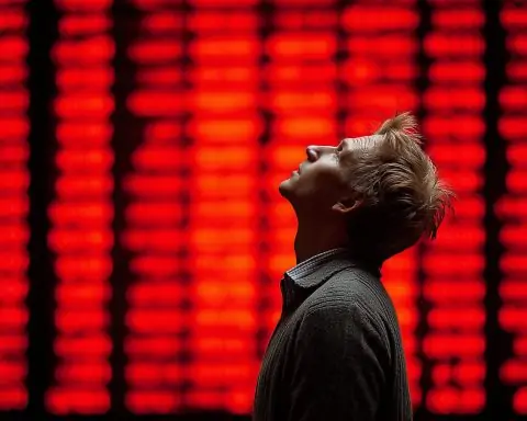 Market Shock: Dow & Nasdaq Futures Plunge Amid Trade War Fears; Gold Hits Record, Crypto Slumps