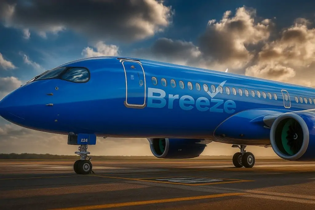 Breeze Airways Adds 4 New Las Vegas Routes for Spring 2026 — $39 Launch Fares; Orange County Flights Ramp To Daily In April | Nov. 6 Route Roundup