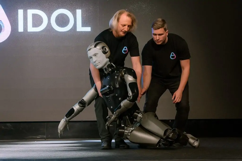 Russian AI Robot AIDOL Falls on Stage: What the Viral Face‑Plant Reveals About Elon Musk, China and the Humanoid Robot Arms Race