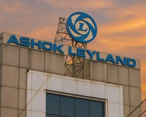 Ashok Leyland Share Price Today (27 November 2025): Stock Jumps 6% To Record High On Finance Arm Merger And CV Upcycle Hopes