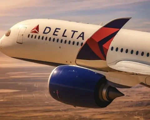 Des Moines Airport Closed After Delta Flight 5087 Slides Off Runway in Major Iowa Snowstorm