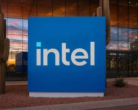 Intel stock sinks 17% as weak forecast reignites worries over AI chip supply crunch