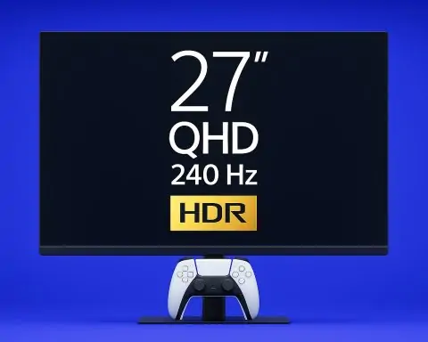 PS5 Gets an Official 27‑Inch PlayStation Monitor: 1440p/240Hz, HDMI 2.1 and a DualSense Charging Hook (Launching 2026)