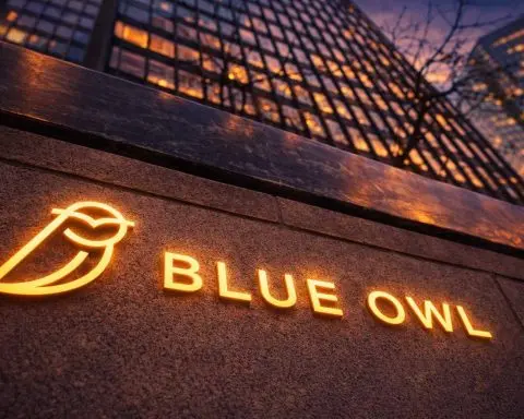 Blue Owl Capital Inc. Stock Price Slides Again as Private-Credit Valuation Fears Deepen