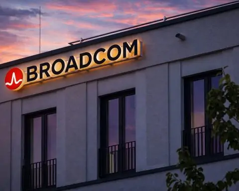 Broadcom stock falls at the open as year-end rally cools and AI margin worries linger