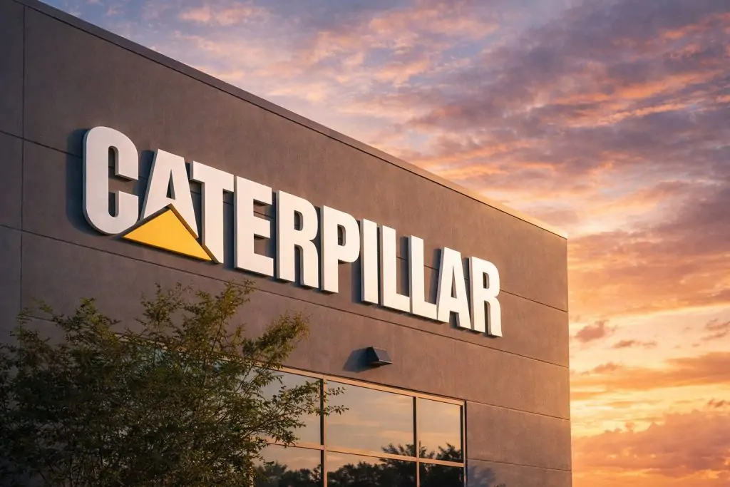 Caterpillar stock today slips after hours as AI data-center power demand stays in focus