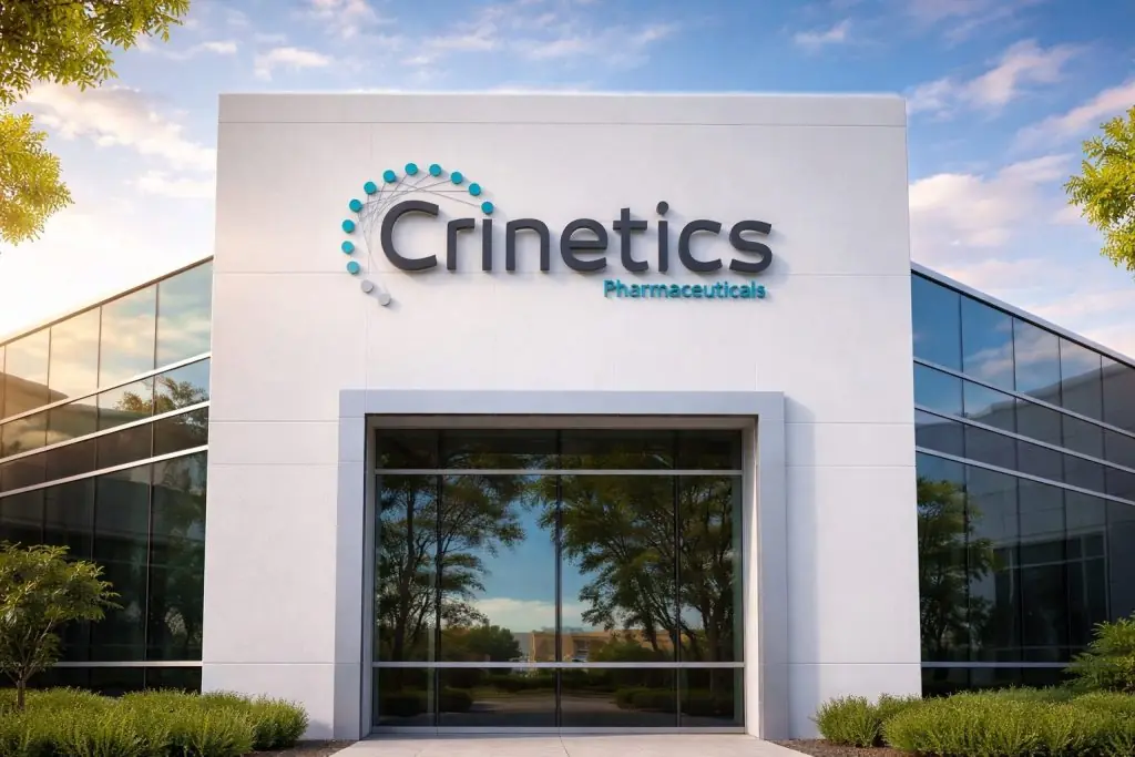 Crinetics (CRNX) shares jump as $350 million stock sale clears and early PALSONIFY revenue hits