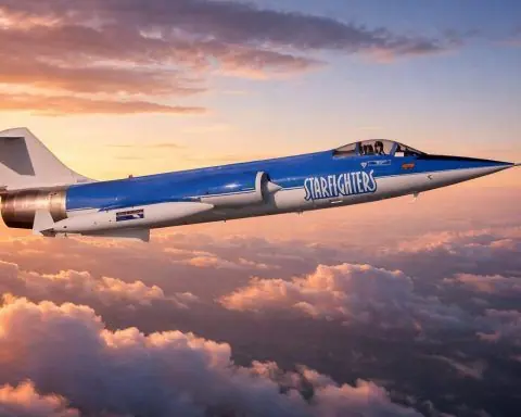 FJET-Aktie steigt, als Starfighters Space an der NYSE American debütiert und von der heißen Space-Aktien-Rallye 2025 profitiert