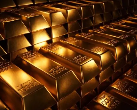 Gold price today: What just knocked gold, GLD and Newmont lower after record highs