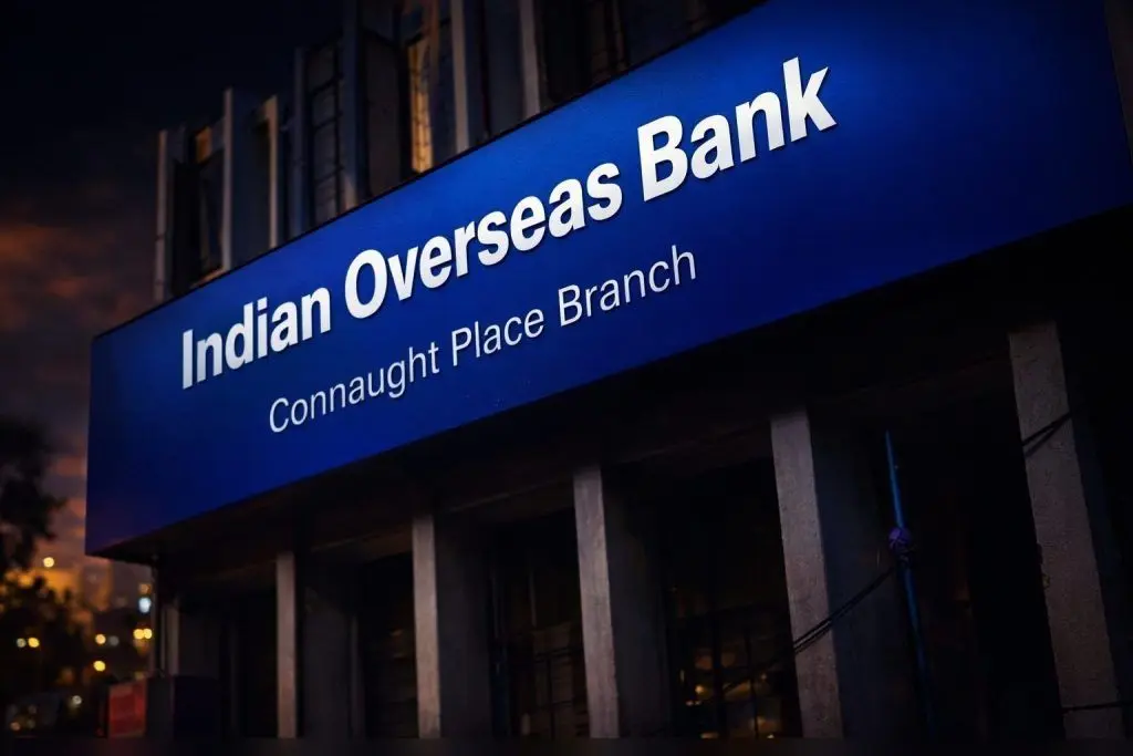 Indian Overseas Bank OFS Today: Govt Exercises Green Shoe Option as IOB Shares Slide; Retail Bidding Opens at ₹34 Floor