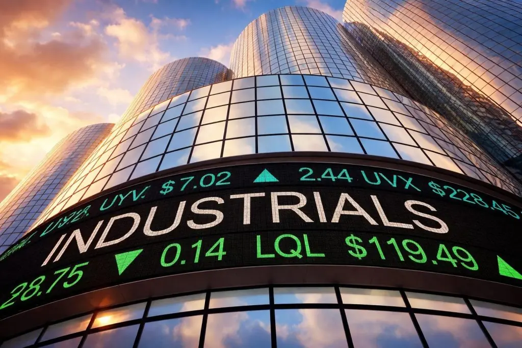 Industrials Stocks Outlook: XLI Near Highs as Year-End Rotation, Fed Minutes, and Defense Headlines Set the Tone for Monday