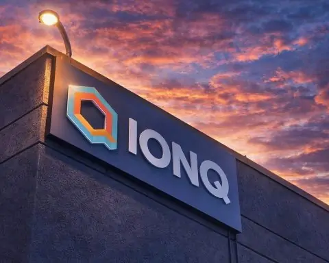 IonQ stock today: IONQ slips after hours as South Korea 100‑qubit deal hits tape