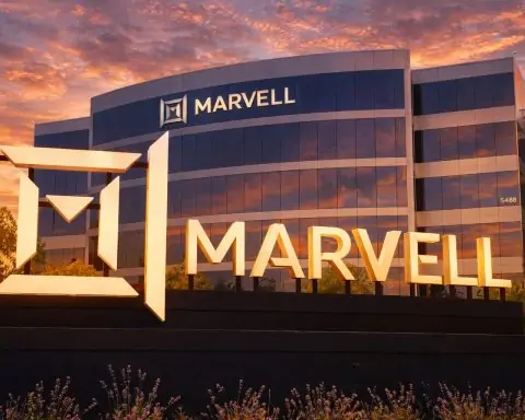 Marvell stock falls today: MRVL tracks tech pullback as traders eye Fed minutes
