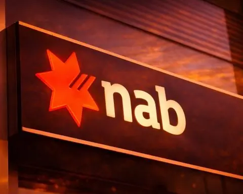 NAB share price slips after a two-day run as rate jitters return — what to watch next