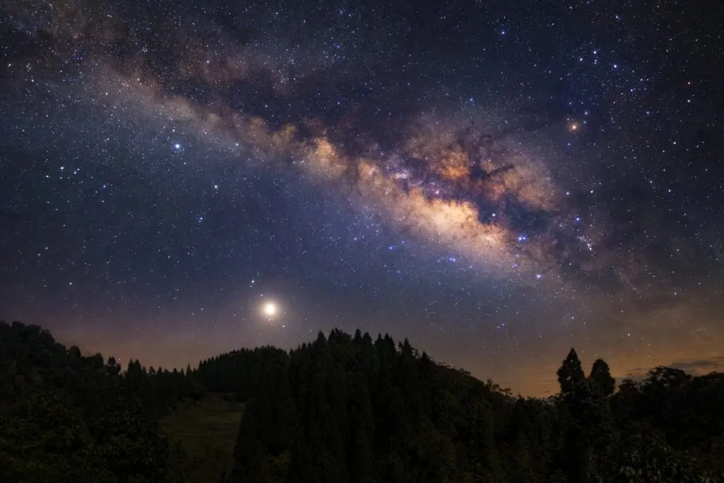 Night Sky Today (Dec. 25, 2025): Crescent Moon and Saturn at Dusk, Brilliant Jupiter Later, Ursid Meteors, and a Christmas ISS Flyby