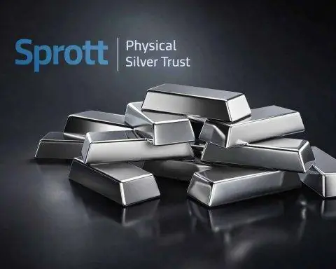 PSLV stock price tumbles 27% as silver plunges from record highs, with Monday in focus