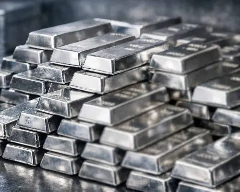 Silver price pops back near record as US inflation data hits; silver stocks climb