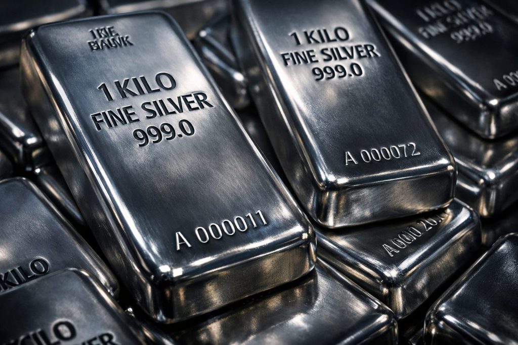 Silver sinks from record highs as year-end profit-taking slams metals, oil climbs